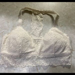 Lace racerback bralette
